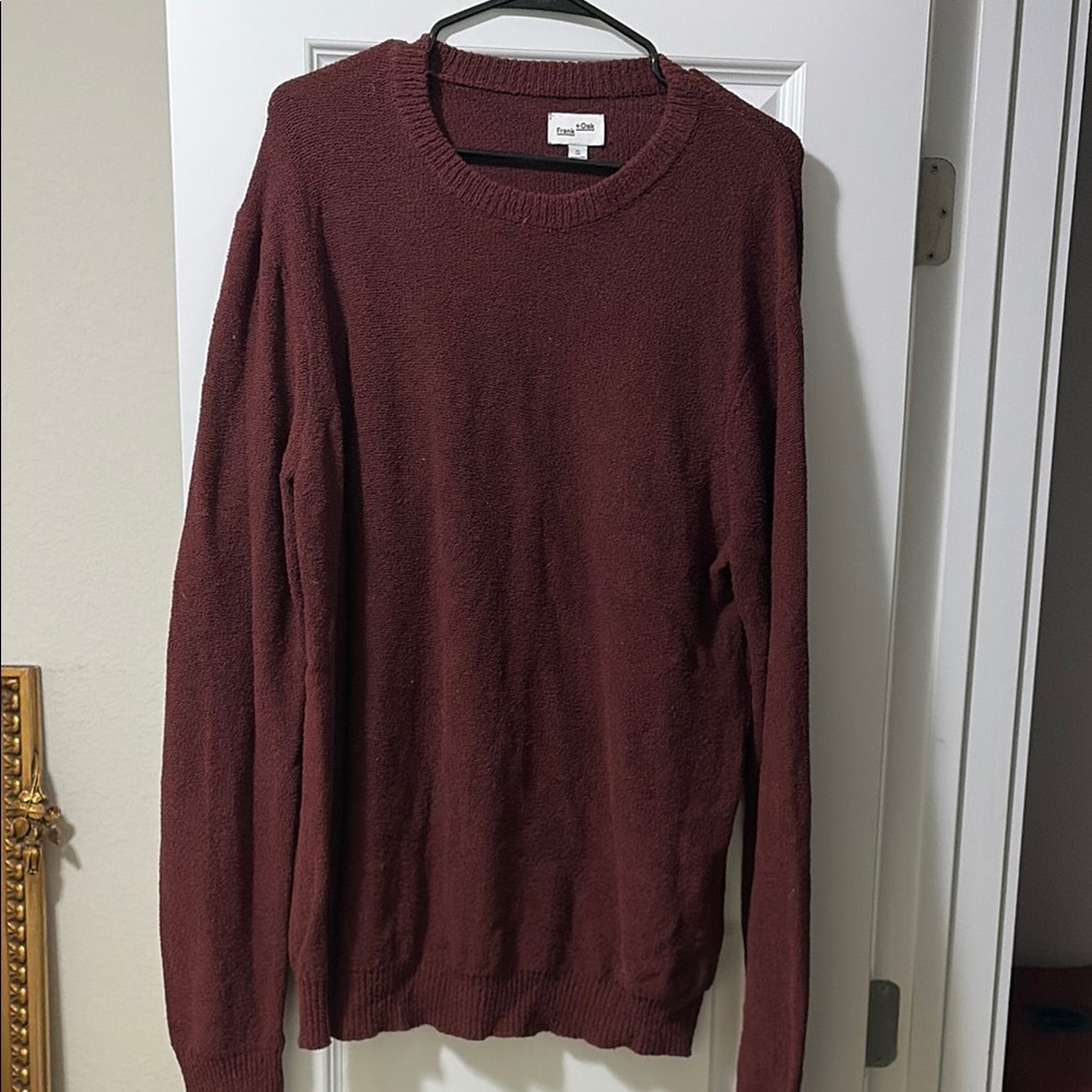 Men's Burgundy Sweater